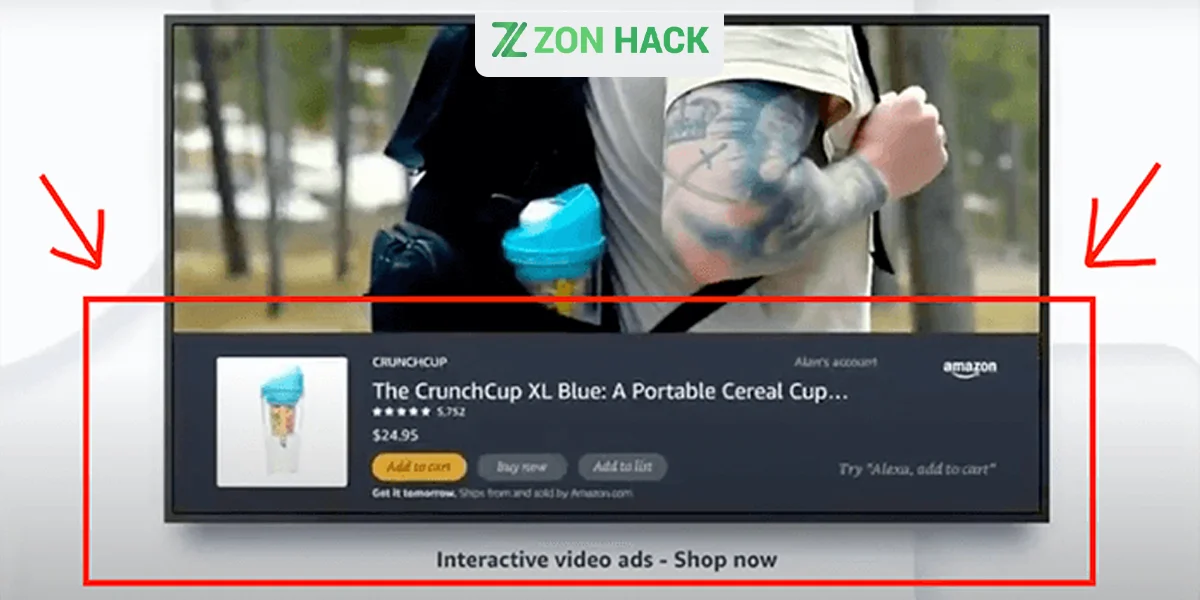 Amazon Interactive Video Ad For US & UK Amazon Marketplaces