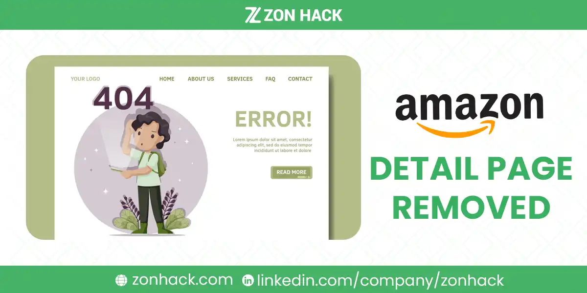 Amazon Detail Page Removed - Reasons & Solutions