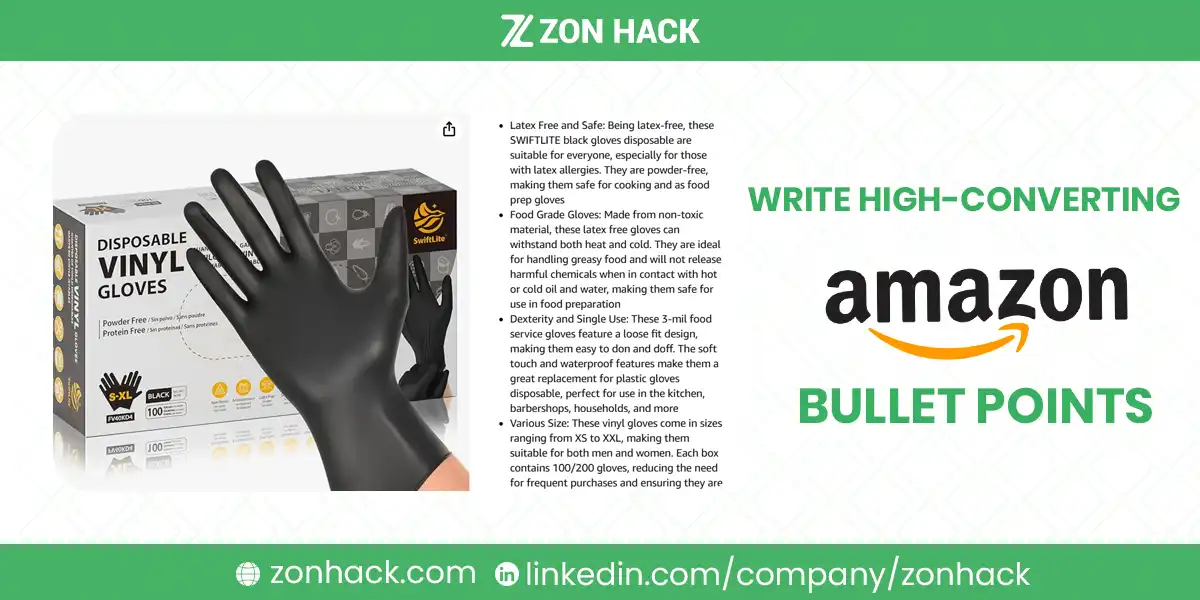 How to Write High-Converting Amazon Bullet Points